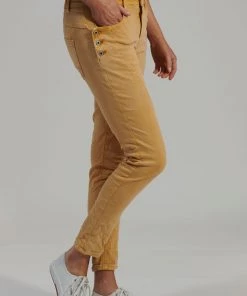 Italian Star Liberation Jeans | Mustard | IS16