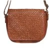 Modapelle Handbags Woven Crossbody Bag - Tan