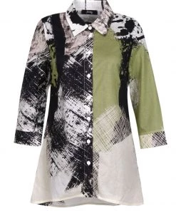 Dolcezza Cotton Voile Print Shirt | DZ34