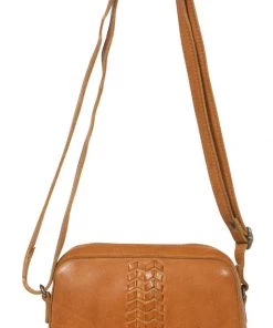 Modapelle Cross Body Woven Bag | Mustard | ML47