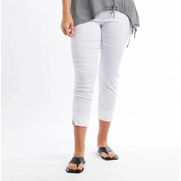 Foil 7/8 Taper Trapeze Pants | White | F12 1 Foil 7/8 Taper Trapeze Pants | White | F12