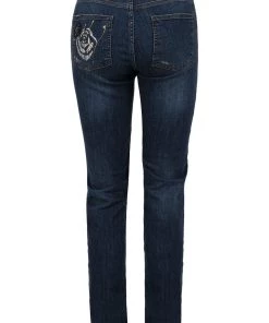 Dolcezza Blue Slim Jeans | D18 7 Dolcezza Blue Slim Jeans | D18