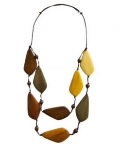 Spice Up Jewellery Two Strand Bead Necklace | Multi | CR5