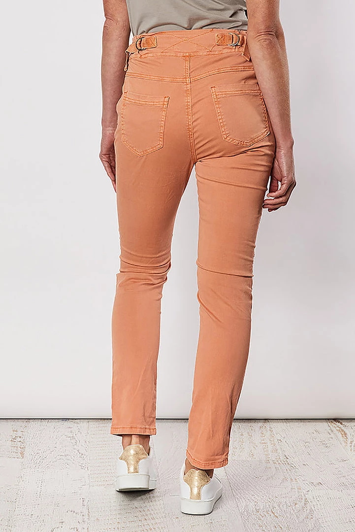 Threadz Clothing Tie Jogger Pants | Orange | TZ9 2 Threadz Clothing Tie Jogger Pants | Orange | TZ9