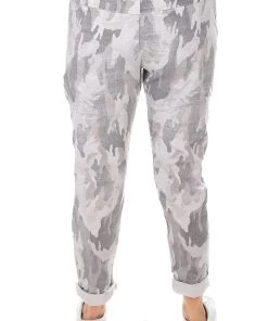 The Italian Cartel Amarie Camo Pants | Soft Grey 5 The Italian Cartel Amarie Camo Pants | Soft Grey