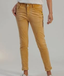 Italian Star Liberation Jeans | Mustard | IS16 7 Italian Star Liberation Jeans | Mustard | IS16