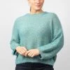Olive Et Julie A Touch Of Gold Knit | Sea | OJ6 Clothing