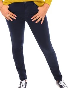 Ana & Lucy Clothing Anna High Rise Jeans | Navy | AL1