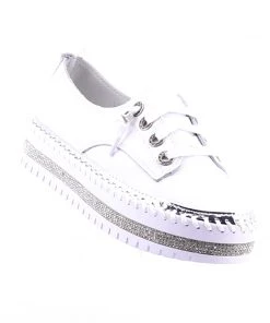 Ameise Susan Lace Up Sneaker | White | Am1