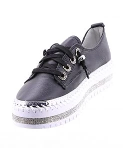 Ameise Shoes Susan Lace Up Sneaker | Black | AM1 7 Ameise Shoes Susan Lace Up Sneaker | Black | AM1