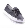 Ameise Shoes Susan Lace Up Sneaker | Black | AM1