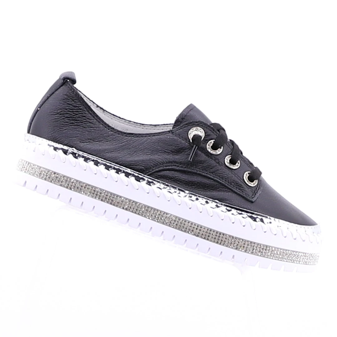 Ameise Shoes Susan Lace Up Sneaker | Black | AM1 2 Ameise Shoes Susan Lace Up Sneaker | Black | AM1