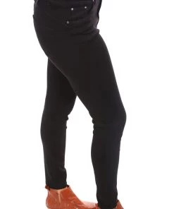 Ana & Lucy Anna High Rise Jeans | Black | AL1 Clothing