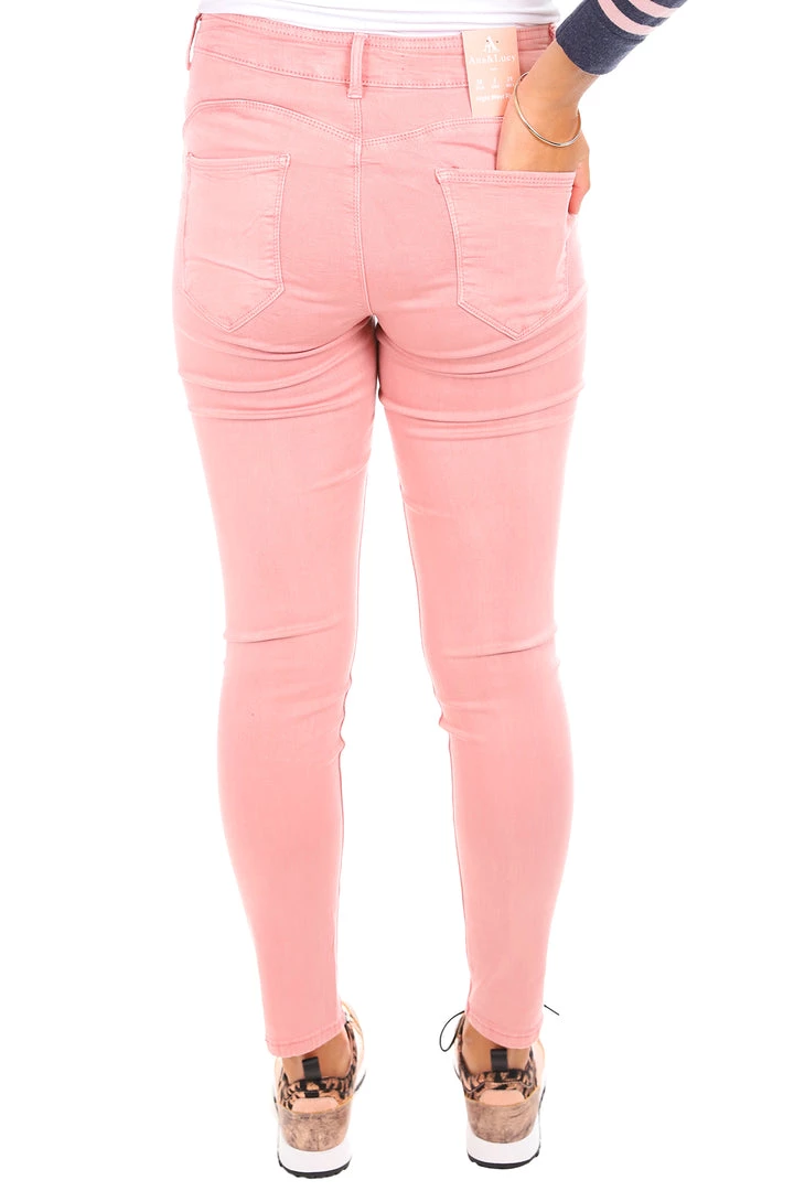 Ana & Lucy Anna High Rise Jeans | Pink | AL1 3 Ana & Lucy Anna High Rise Jeans | Pink | AL1