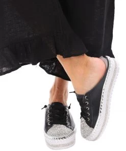 Ameise Shoes Sarah Slide | Black | AM2