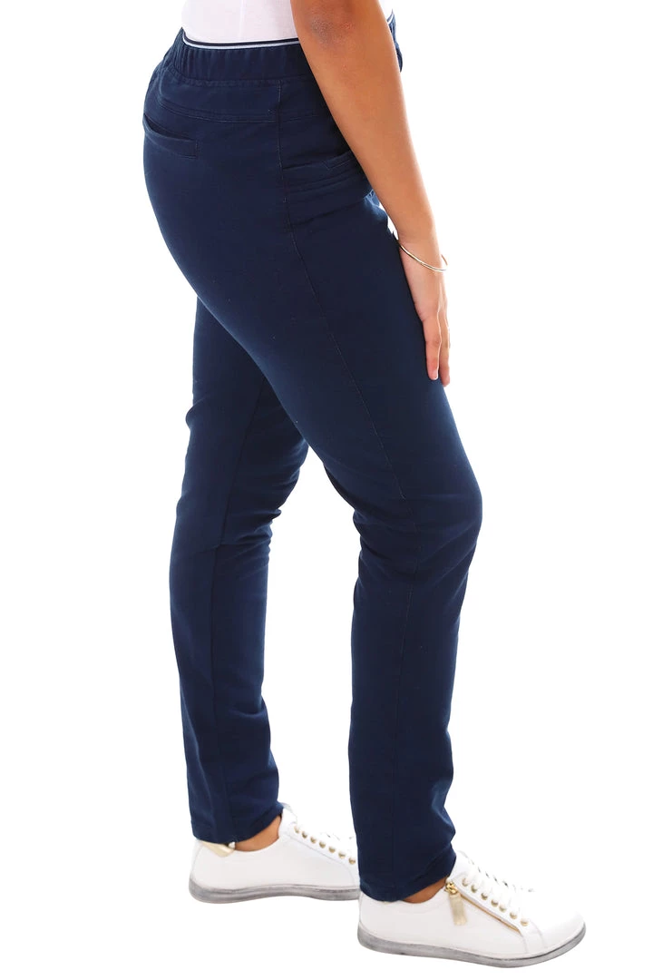 Renoma Clothing Pull On Leisure Pants | Denim | R1 2 Renoma Clothing Pull On Leisure Pants | Denim | R1
