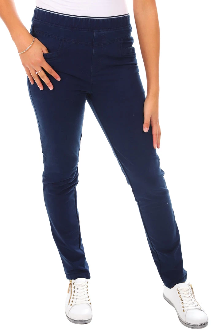 Renoma Clothing Pull On Leisure Pants | Denim | R1 1 Renoma Clothing Pull On Leisure Pants | Denim | R1