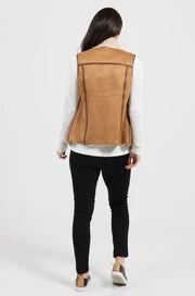 Brave & True Dylan Vest | Tan | BT26