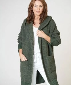 Italian Star Betty Boucle Cardi | Militare | IS31