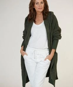 Italian Star Betty Boucle Cardi | Militare | IS31