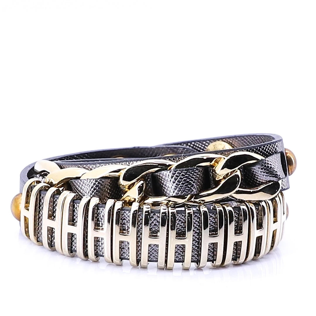 Pizazz Boutique Haych Bracelet - Charcoal Jewellery 1 Pizazz Boutique Haych Bracelet - Charcoal Jewellery