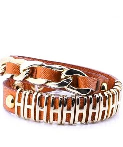 Pizazz Boutique Haych Bracelet - Rust
