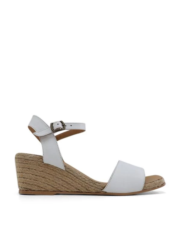 Bueno Melissa Woven Heal-White-BN12 2 Bueno Melissa Woven Heal-White-BN12