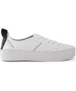 Bueno Shoes Sailor Platform Sneaker - White Black