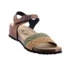 Byron Bay Co Athena Sandal | Tan/Green