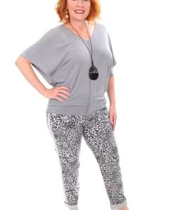 The Italian Cartel Natalia Pants | Grey