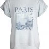 Cafe Latte Paris Tee | White | CL11s