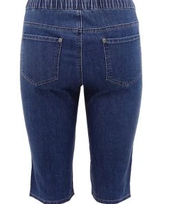 Cafe Latte Pull-on Shorts | Denim | CL8