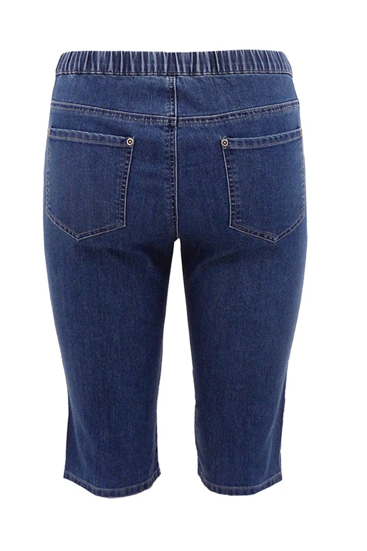 Cafe Latte Pull-on Shorts | Denim | CL8 2 Cafe Latte Pull-on Shorts | Denim | CL8