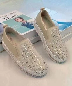 Ameise Crystal Sneaker | Pistachio | AM7 Shoes