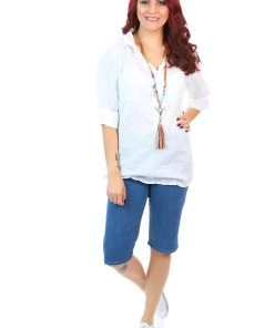 Cafe Latte Pull-on Shorts | Denim | CL8 8 Cafe Latte Pull-on Shorts | Denim | CL8