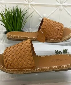 Human Chrissy Sandal - Tan - HS5s Shoes