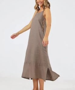 Holiday Dresses Cliffside Maxi Dress | Driftwood | H13 S