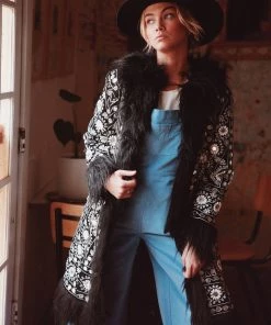 Talisman Coachella Coat | Black | T44 Clothing