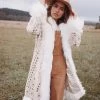 Talisman Coachella Coat | White | T44 Clothing