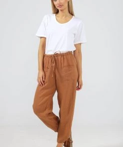 The Shanty Corporation Amazon Pants | Tan | TS5 Linen