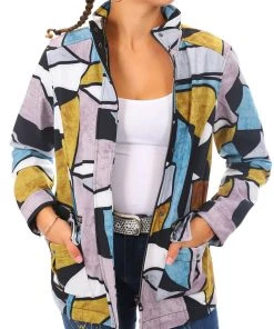 Dolcezza Natural Graphic Jacket | D9