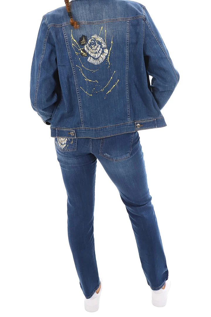 Dolcezza Blue Slim Jeans | D18 2 Dolcezza Blue Slim Jeans | D18