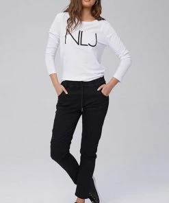 New London Clothing Dundee Hybrid Jogger Jeans | Black | NLJ7