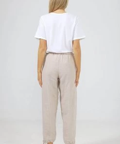 The Shanty Corporation Linen Amazon Pants | Natural | TS5