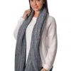Silence & Noise Scarves/Wraps Denim Weave Scarf