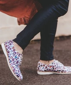 Rollie Shoes Derby Rainbow Leopard