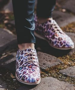 Rollie Shoes Derby Rainbow Leopard