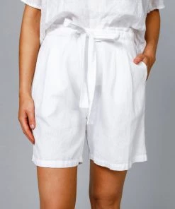 The Shanty Corporation Resort Wear Dickens Shorts - White