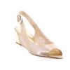 Django & Juliette Raite Wedge - Taupe Pearl