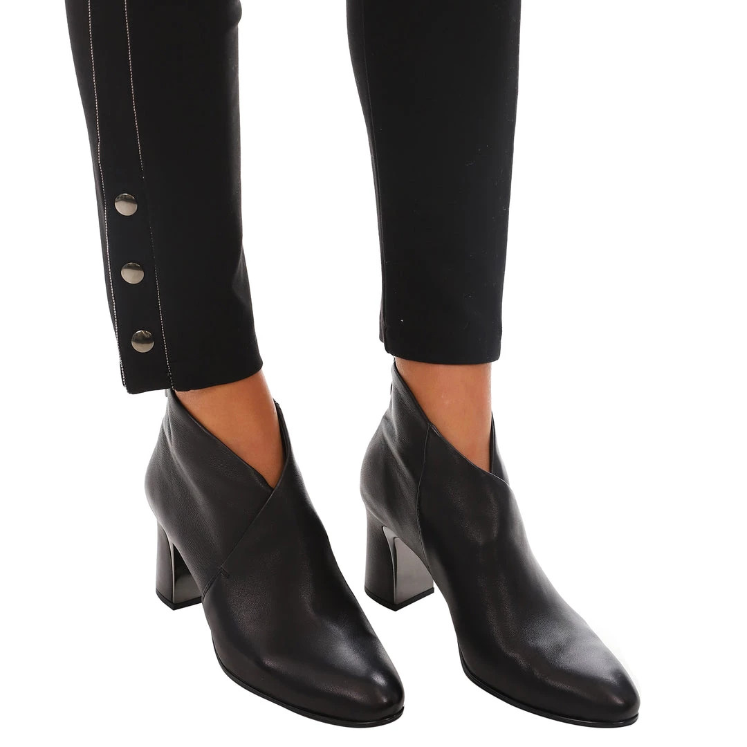 Django & Juliette Killian Leather Heel | Black | DJ26 Boots 1 Django & Juliette Killian Leather Heel | Black | DJ26 Boots